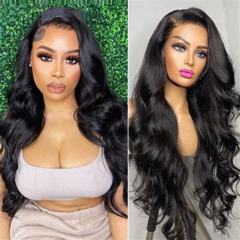 Buy 13x6 Lace Front Wigs Human Hair Body Wave Frontal Wigs Human Hair