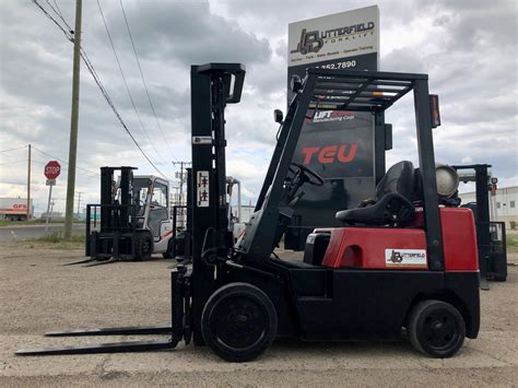 2001 Nissan Cpj02a25pv 5 000lb Forklift Butterfield Forklift Ltd