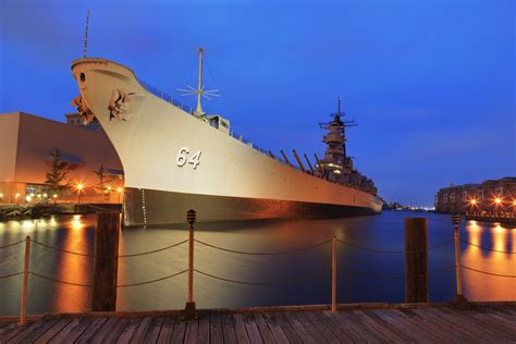 Visit the Battleship USS Wisconsin in Norfolk, Virginia