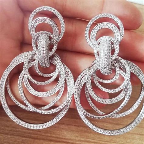 Pin By Reviews Studio On Aliexpress Earrings Wedding Bridal