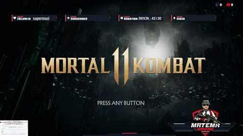 MRTEMRgaming Mortal Kombat 11 TEST YouTube