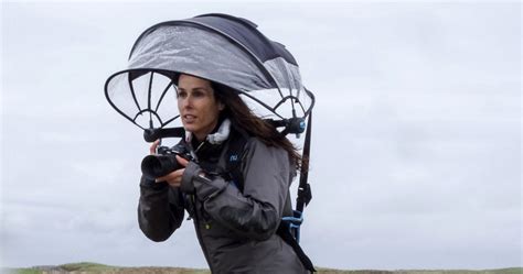 Wearable Umbrella Keeps Your Hands Free