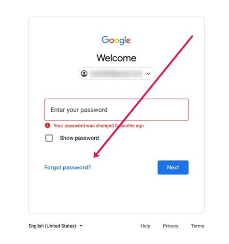 How To Reset Your Gmail Password