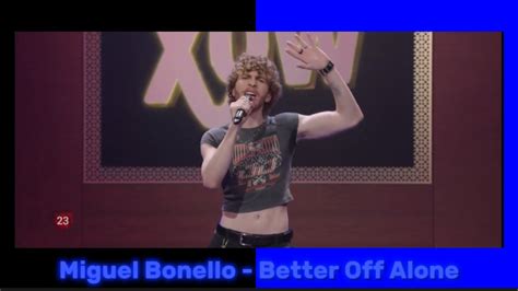 Miguel Bonello Better Off Alone Live Mesc Sf Youtube