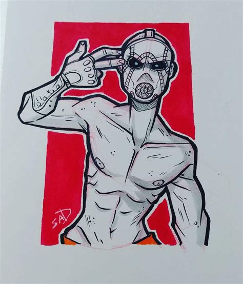 Psycho Borderlands Tiktok Doodle Borderlands Art Borderlands