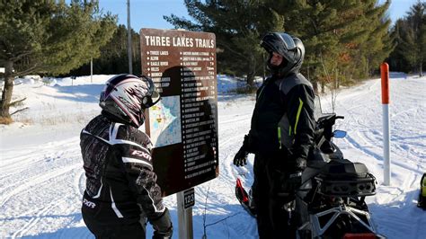 Take time to explore Oneida County’s snowmobile trails - Oneida County, WI