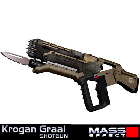 Mass Effect Krogan Graal Shotgun Poser Sharecg