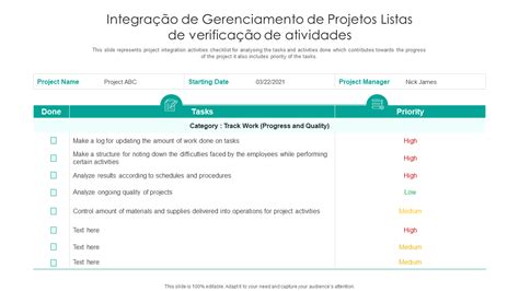 Os 10 Principais Modelos De Lista De Verificação De Gerenciamento De