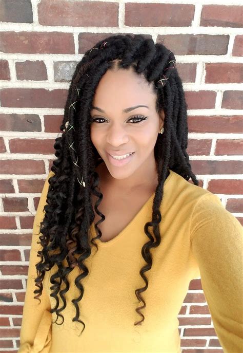 Check Out My Tutorial And Review Of The Bobbi Boss Bomba Soul Goddess Faux Locs Crochet Braid