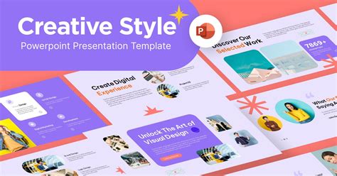 creative powerpoint template  creative colorful envato