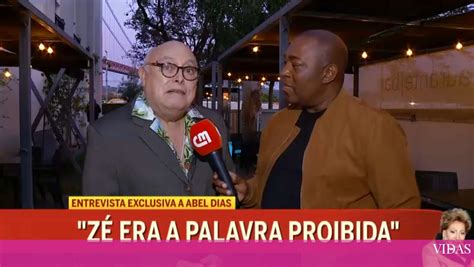 Zé era a palavra proibida Abel Dias conta pormenores sobre visita a