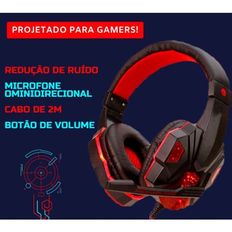 Fone De Ouvido Headset Gamer Pc Ps5 Ps4 Xbox 360 Xbox One Knup KP 397