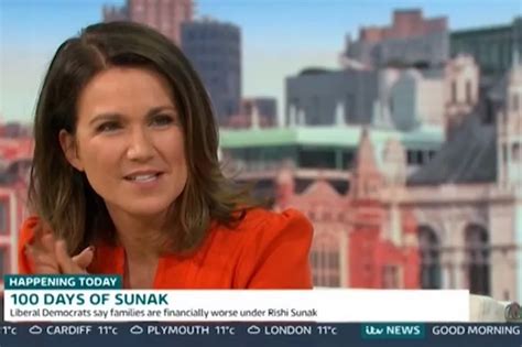 ITV Good Morning Britain Viewers Rush To Defend Susanna Reid As Guest