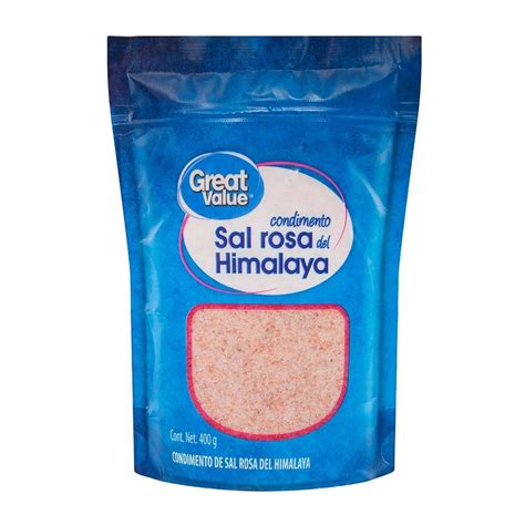 Condimento Great Value De Sal De Rosa Del Himalaya Molida G Walmart