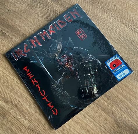 Iron Maiden Senjutsu Vinil Triplo Red Walmart Exclusive