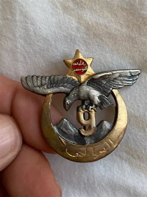 Insigne Rta Wwii R Giment Tirailleurs Alg Riens Original Drago