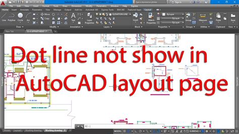 Autocad Dashed Line Not Showing In Layout Update Linksofstrathaven