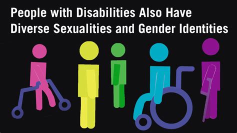 People With Disabilities Also Have Diverse Sexualities And Gender