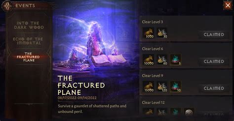 Diablo Immortal The Fractured Plane Details And Rewards Gamer Digest