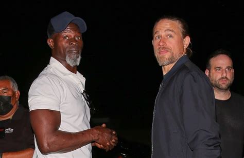 ‘Rebel Moon’ Co-Stars Charlie Hunnam & Djimon Hounsou Spotted Getting ...