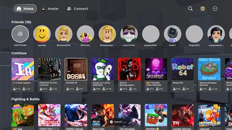 Roblox Changed The Main Menu On The Xbox Version Rroblox