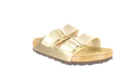 Birkenstock Womens Arizona Gold Sandals EUR 39 (1410323) 802436955745 ...