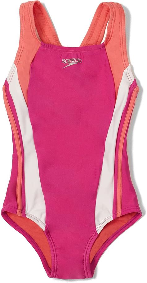 Speedo Girls Girls One Piece Swimsuit Infinity Splice A Swimsuit