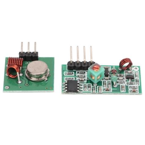 YOSOO Module récepteur émetteur RF Kit Émetteur Récepteur 433MHz DC5V