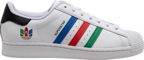 adidas Superstar Colorful Trefoil - Cloud White for Sale | Authenticity ...