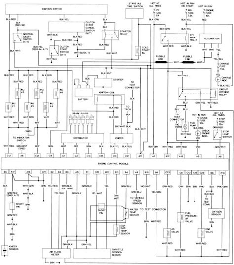 Wiring Diagram 93 Toyota Pickup