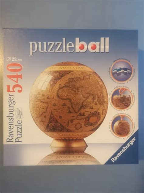 RAVENSBURGER PUZZLEBALL MAPPA Storica Del Mondo Puzzle N 110711 540