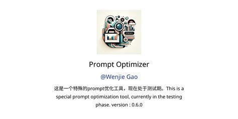 Prompt Optimizer Gpts Features And Functions Examples And Prompts