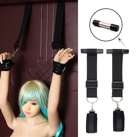 Sex Furniture Swing Hanging Door Erotic Swing Handcuffs Wrist Hand Cuff