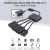 Multifunction Micro USB OTG Hub 4 In 1 Data Cable Charge 3 Port