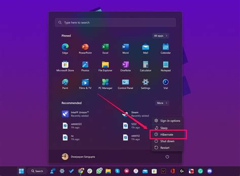 So Aktivieren Oder Deaktivieren Sie Den Ruhezustand In Windows 11