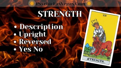 Strength Tarot Card Meaning Love Career Health