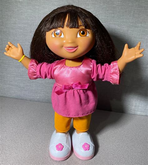 Vintage Mattel We Did It Dancing Dora Explorer 14 Doll Etsy