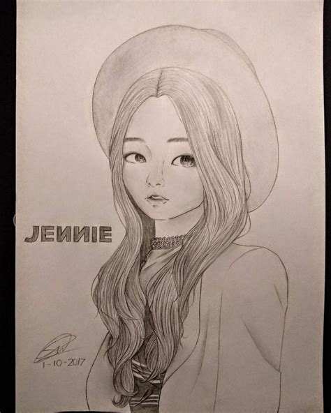 BLACKPINK: Jennie Drawing by Sinny2000 on DeviantArt