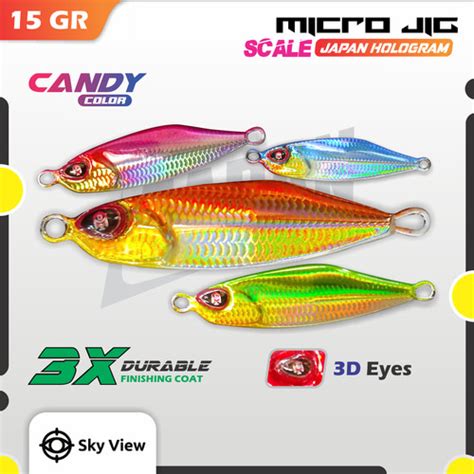 Jual Metal Jig Gram Micro Jig Gr G Gram G Killer Mikro Jig