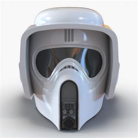 3d Model Star Wars Scout Trooper Helmet 3d Molier International