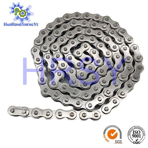 Double Pitch Short Pitch Ss Conveyor Roller Chain For Transmission