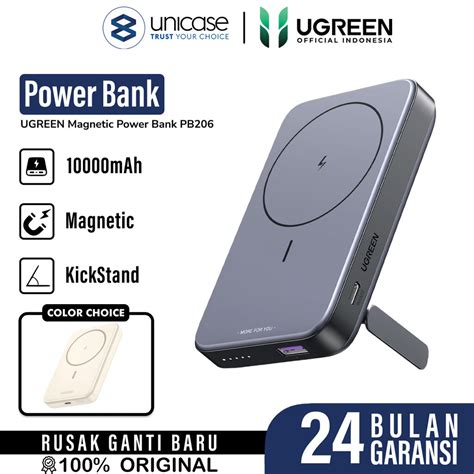 Jual Powerbank Magnetic MagSafe UGREEN PD 20W 15W Wireless Fast