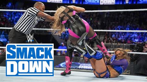 Aliyah Vs Natalya Smackdown 01 14 22 Highlights YouTube