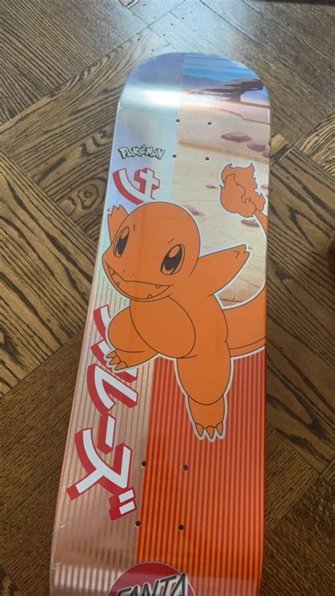 Santa Cruz X Pokemon Blind Bag Skateboard Deck Rare New Opened