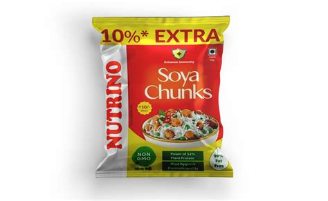 Printed Soya Chunks Printed Pouch At Rs Kg Printed Pouches In