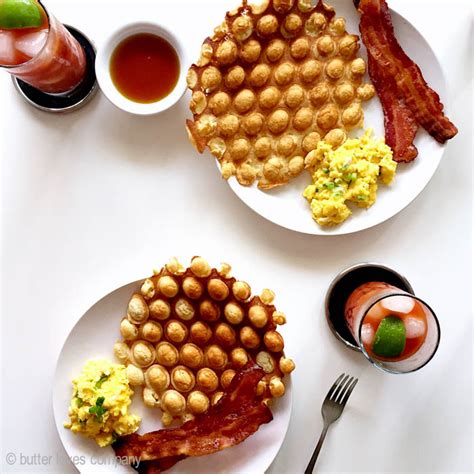 Hong Kong Style Bubble Egg Waffles Eggettes Butter Loves Company