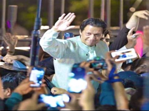 Pakistan Ahead Of Protest Rally Imran Khan Reaches Parade Ground