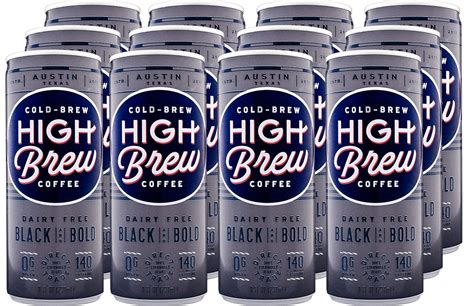 Amazon High Brew Coffee Cold Brew Coffee Protein Black And Bold