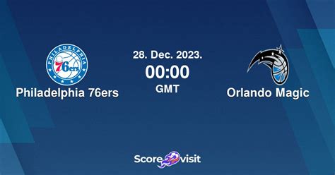 Philadelphia 76ers vs Orlando Magic live streams and lineups - Scorevisit