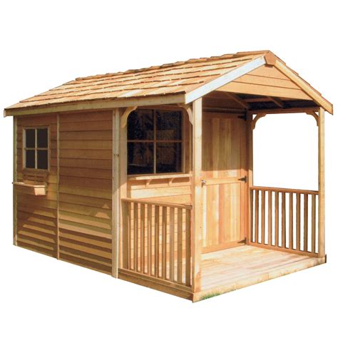 Shop Cedarshed Common 8 Ft X 12 Ft Interior Dimensions 733 Ft X 11